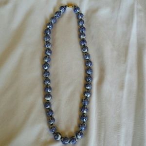Ceramic bead necklace